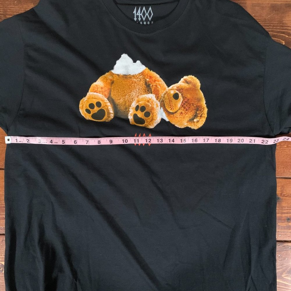 Unisex Trippie Redd 1400 Teddy Bear Black 100% Cotton X-Large T-Shirt EUC - Picture 8 of 10
